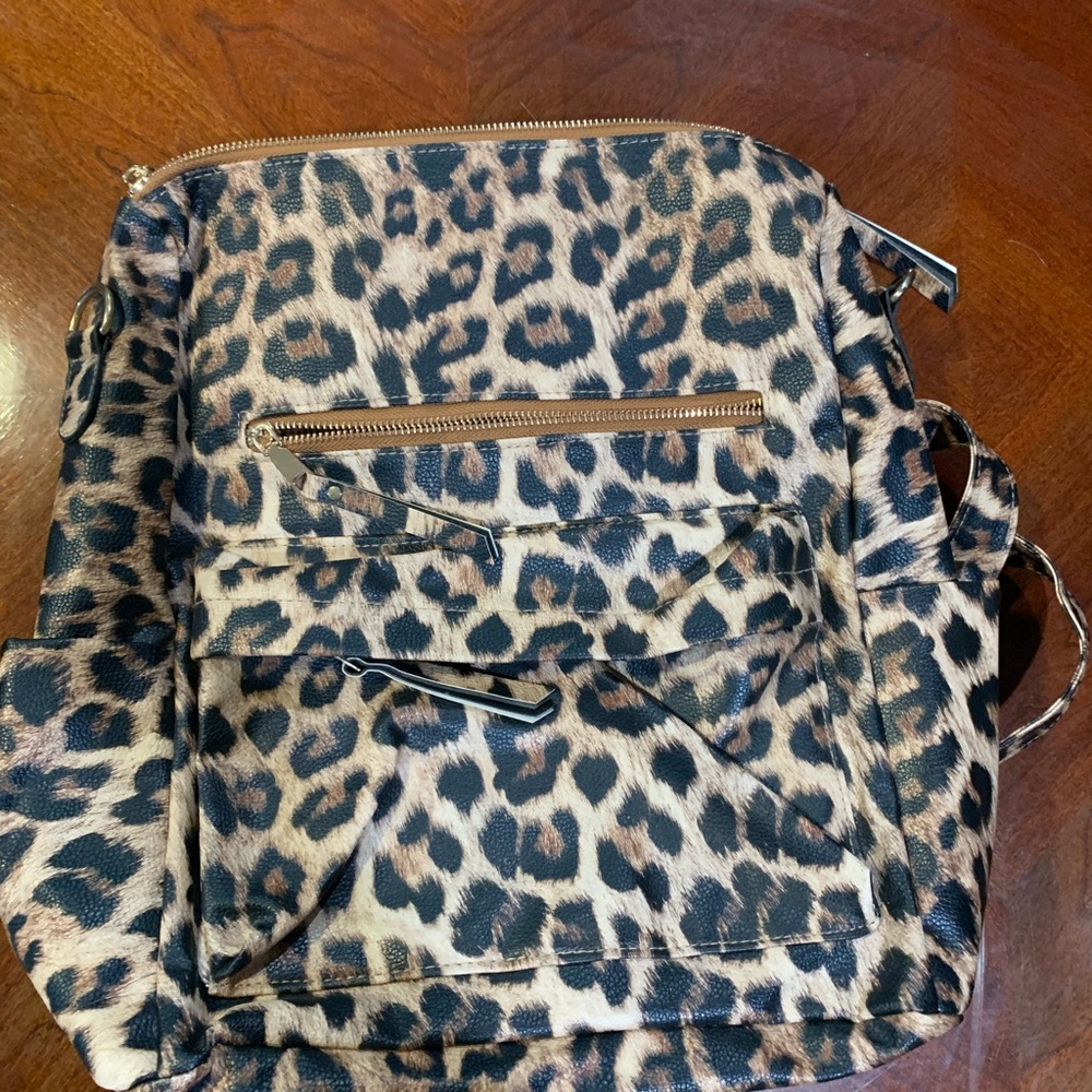 Leopard Print Women's Bag